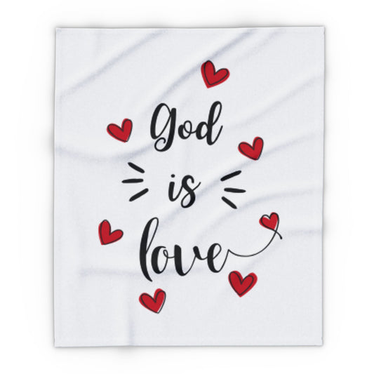 Plaid 100% polyester God is Love